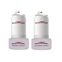 Докоснете Basecoat Plus Clearcoat Spray Paint Kit, съвместим с Ibis White A Audi