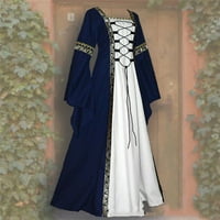 Hvyesh средновековна ренесансова рокля за жени плюс размер винтидж рокля косплей парти бални рокли за Хелоуин костюми