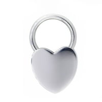 Класически пръстен за сърдечен ключ за бижута