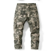 Cllios Мъжки товарни панталони Големи и високи мулти джобове панталони на открито военни панталони Атлетични туристически панталони