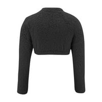 Женски твърд комплект дълъг ръкав пуловер на блуза и панталони комплекти плувни костюми без презрамки черни s