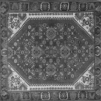 Ahgly Company Indoor Rectangle Персийски сиви традиционни килими, 2 '3'
