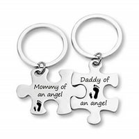 SORRYSO бебе мемориал Загуба на бебето, което е спонтанен аборт, за да се съчувства на загуба на бебета възпоменание Ключов