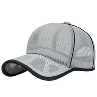 Wofedyo Hats for Men Unise Classic Low -профил на мрежеста бейзболна шапка мек безконструиран регулируем размер татко шапка бейзбол capnavy