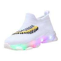 Обувки маратонки момичета обувки леки бебешки светещи спортни момчета водеха деца деца бебешки обувки