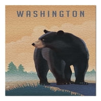 Вашингтон, Черна мечка, лито