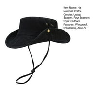 Trayknick Unise Fisherman Hat - Sunshade Anti -UV опаковъчен риболов шапка с струна