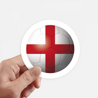 Англия Национален флаг футболен футболен стикер кръгла стена куфар лаптоп етикет броня