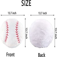 Бейзболна възглавница пухкава бейзболна плюшена възглавница бейзболна възглавница възглавница