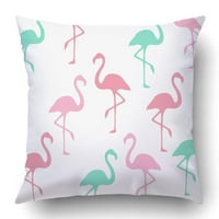 Модерен фламинго тропически модел безкрайна калъфка за възглавница възглавница