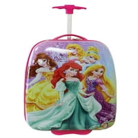 Принцеса розова твърда обвивка Детски куфар