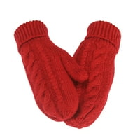 Kiplyki сделки поддържат топли дамски ръкавици унизинг зима на открито езда сладък плюс кадифе с дебели топли плюшени ръкавици
