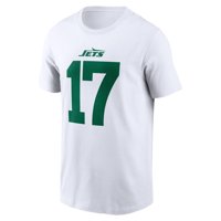 Мъжки Nike Garrett Wilson White New York Jets Legacy Player Име и номер на тениска