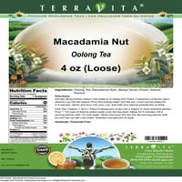 Terravita macadamia nut oolong чай