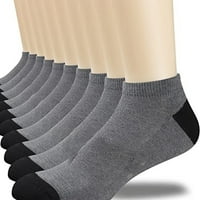 Леки жени екипаж чорапи Мъже чорапи от екипаж Двойки дишащи ниско изрязани чорапи за мъже жени спортни цветове съвпадение на мека висока еластичност