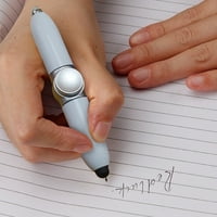 Писане на пръст с пръст топка за въртене на писалка er pen decompression shape light office & канцеларски материали химикалки насипни химикалки за мастило Poop Pens Pens Pen Batter