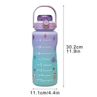 Теч-устойчива на бутилка с вода трайна и надеждна колоездачна туризъм или къмпинг 1500мл градиент лилаво
