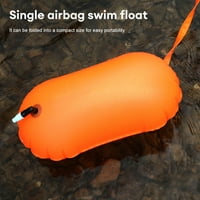 Occkic Swim Buoy for Open Water Swim Safety Float и суха торба за плувци плуване дърпайте буй за по -безопасно обучение по плуване