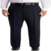 Haggar Mens Big Tall Bt Active Series Stretch Classic Fit костюм отделен панталон