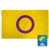 Flag на Inters Pride - 3x5 'Poly flag inters Pride flag 3' 5 'Flag Pride, Flag Prese Pride, Inters Pride, LGBT Gay Pride Flag