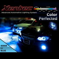 Xentec 8000K Xenon HID комплект за Mazda CX- 2007- Fight Beam Fairly Супер тънък цифров скрит светлини за преобразуване