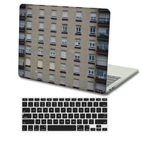 Кейшек Пластмасов калъф с твърда обвивка само съвместим - Rel. MacBook Pro 16 XDR Display + Black Keyboard Cover Model: Pink Series 0698