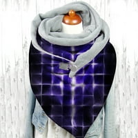 Шал за клирънс Simplmasygeni за жени модни зимни жени звездни бутон за печат мека обвивка ежедневни топли шалове шалове шалове