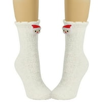 AWDENIO чорапи за жени Clearance Жени Коледни средни тръби Коли