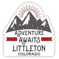 Littleton Colorado Souvenir Vinyl Decal Sticker Adventure очаква дизайн