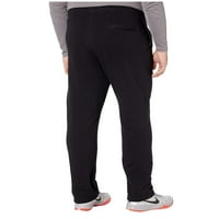 Nike Big & Tall NSW Club Pants Open Hem Black Black White