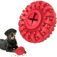 Кучета играчки за агресивни дъвчащи, естествени каучукови неразрушими кучета играчки лекуват дозатор