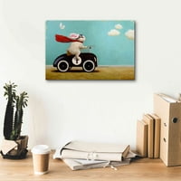 Epic Graffiti 'Road Trip' от Lucia Heffernan, Canvas Wall Art, 18 x12