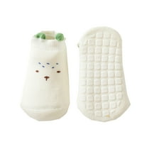 Entyinea бебе момче момиче дрехи бебе и малко дете с ниско рязане чорапи S White