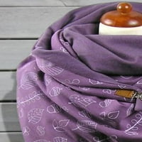 Cptfadh Fashion Women Women Printing Button Soft Wrap Небрежни топли шалове шалове шалове