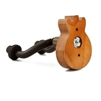 Xewsqmlo дървена китара закачалка за закачалка за стена ukulele bass strack strumble скоба