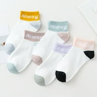 Дамски двойки печат за момичета серия печат цветен модел новост сладък унизийски чорапи