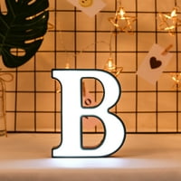 Домашен декор творчески светодиодни букви светли