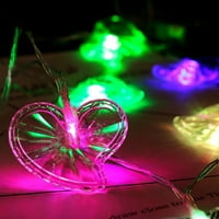 Dengmore Day Mother Day Multicolor Love Heart LED декоративни струнни светлини за дома
