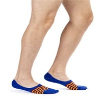 Цветни вълни дизайн мъже невидими чорапи