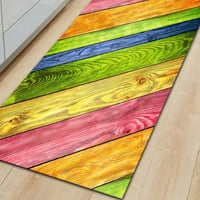 [Марка Cleance Sale1] кухненски килим за портиер кухненски бегач мат перална стая килим за влизане килими килими килими селски дървени зърнени шаблони без плъзгане