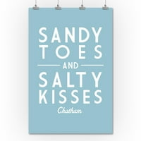 Чатъм, Масачузетс, пясъчни пръсти и солени целувки, просто каза