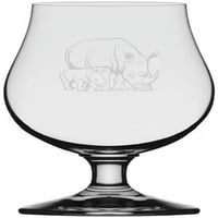 Видра със семейно зоопарк животински тематични оформени 13.25oz Iona Beer Glass