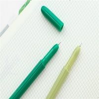 Обратно към училищните пособия под $ lzobxe Разчистване на гел химикалки доставки сладък кактус дизайн гел писалка за писане писане писалка 15ml