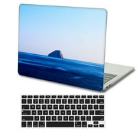 Kaishek for MacBook Pro S Case - Издаден модел A1398, Пластмасов капак на твърдия калъф + Черен капак на клавиатурата, QLXL0500
