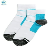 Deago двойки компресионни чорапи Плантарен фасциит за жени и мъже, HG атлетична чорапска арка подкрепя най -добре за бягане, полет, пътуване, медицински сестри