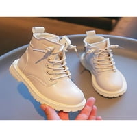 Ritualay Girls Boys Combat Boot Side Zipper Кратки обувки Лега