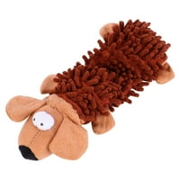 Плюшена куче дизайн домашен любимец хапка играчка устойчиво дъвчене на играчки тренировки за трениране на играчки за зъби