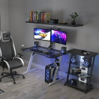 Cosotower Gaming Desk Z1-21-Arctic White