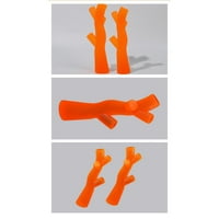 Оранжеви рога за играчки за играчки за кучета за облекчаване