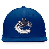 Мъжки фанатици Брандирани Blue Vancouver Canucks Основно първично лого монтирана шапка